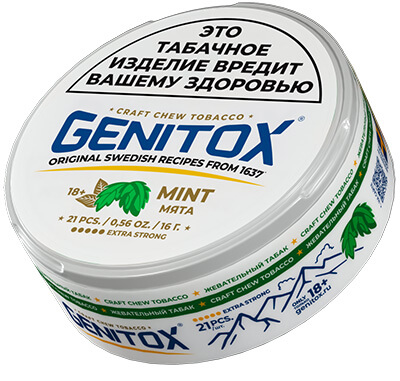 Жевательный табак Genitox Мята